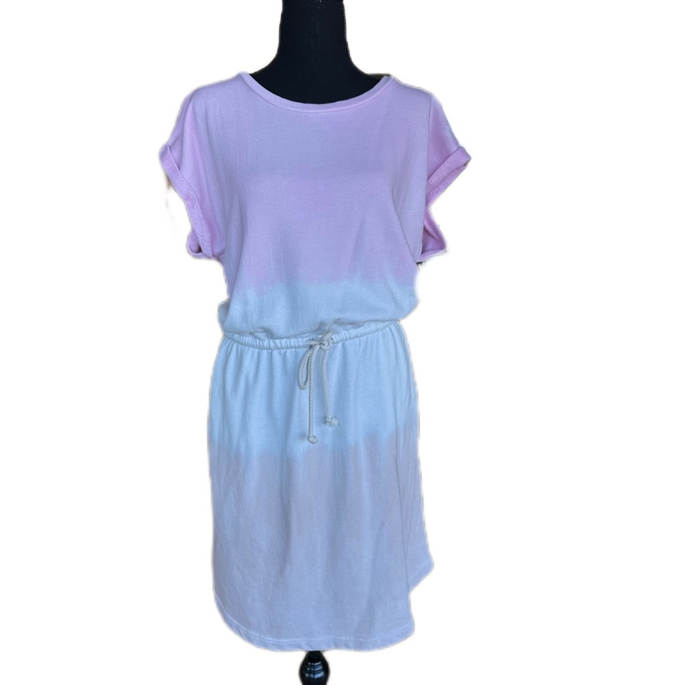 Lou & Grey Terry Tie Dye Dress